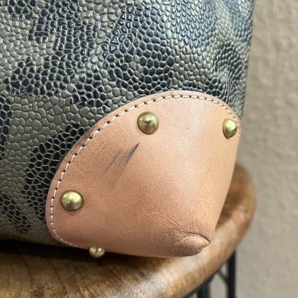 MULBERRY LEOPARD SCOTCHGRAIN TOTE - Picture 10 of 16